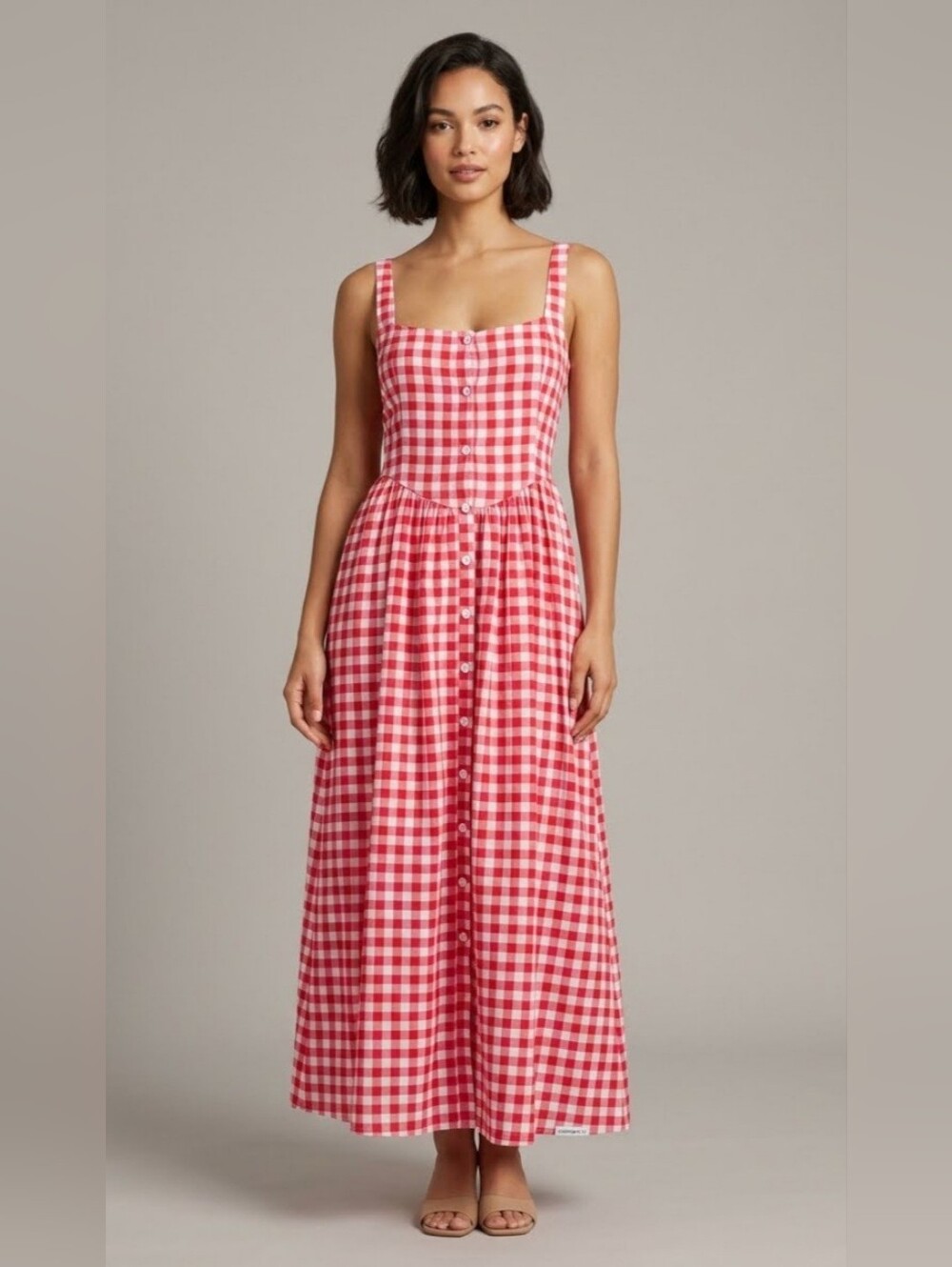 ASOS Design Picnic Midi Sundress, BNWT, Size 6